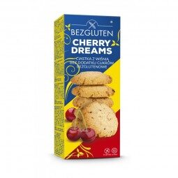 НОВИНКА! CHERRY DREAMS безглютеновое печенье без добавления сахара, 110 г