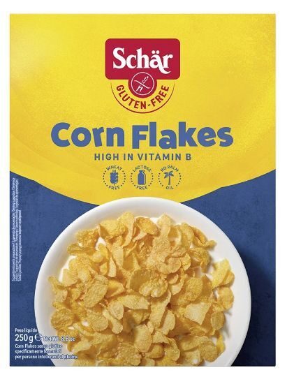 SCHAR bezglutēna brokastu pārslas kukurūzas, 250g