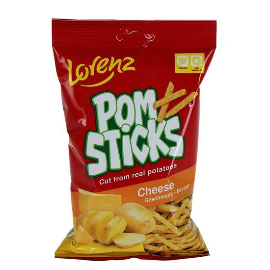 Kartupeļu salmiņi Lorenz Pomsticks siera 85g