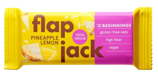 Batoniņš The BEGINNINGS FlapJack Ananasu, 60g