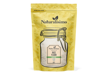 Bezglutēna rīsu milti NATURALISIMO, 900g