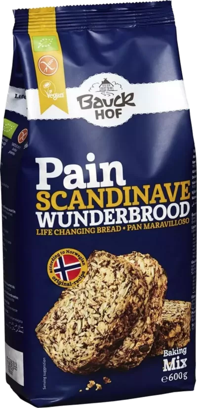 Maisījums bezglutēna auzu un sēklu maizes pagatavošanai, ekoloģisks 600g