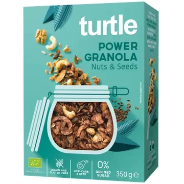 Bezglutēna sēklu un riekstu granola, ekoloģiska 350g