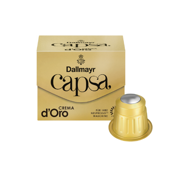 Capsa Crema d’Oro kafijas kapsulas, 10 gab.