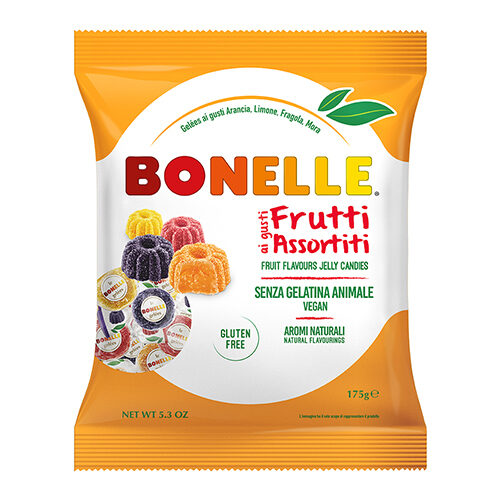 BONELLE gluten-free marmalade sweets Frutti Assortiti, 175g