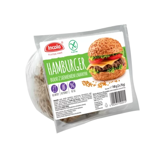 Bezglutēna Incola hamburgeru maizītes(2x70g)