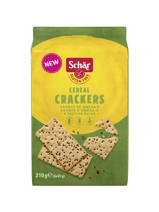 Schär Cereal Crackers gluten-free cereal crackers, 210g