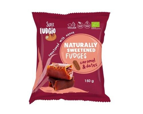 Безглютеновые конфеты с карамелью и финиками BIO, 150г