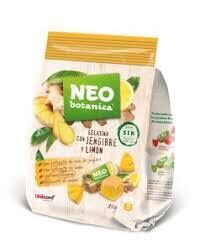 Gluten-free Neo Botanica jelly sweets with ginger and lemon flavour, 80g