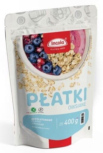 Incola gluten-free oat flakes, 400g