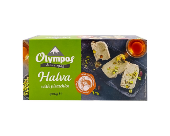 Bezglutēna halva ar pistācijām 400g