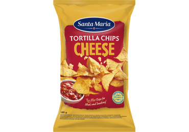 Čipsi tortiļu ar sieru SANTA MARIA 185g