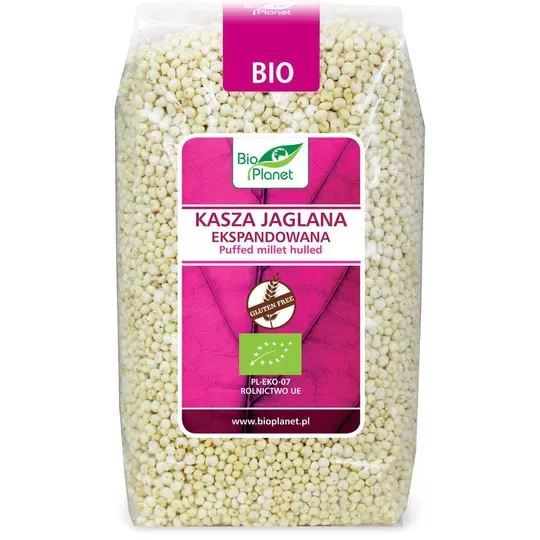 Bezglutēna uzpūsta prosa, ekoloģiska 150g