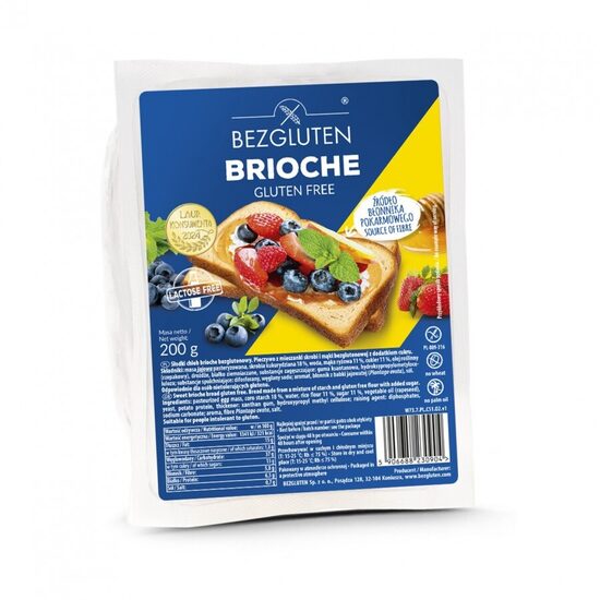 BRIOCHE - bezglutēna saldā maize 200g