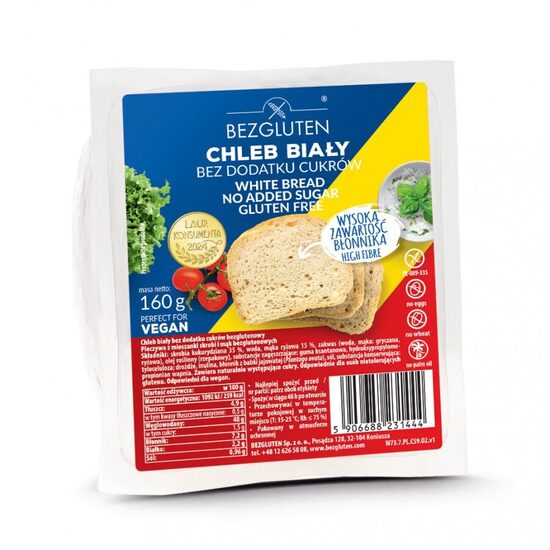 Baltmaize bez pievienota cukura, bez glutēna 160g