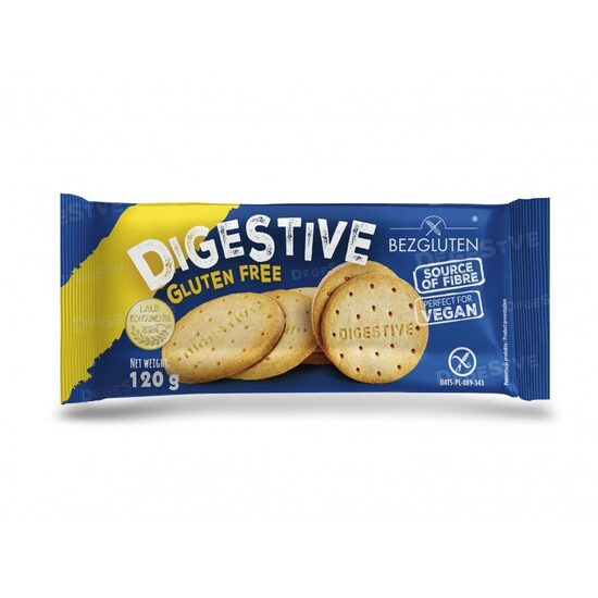 Bezglutēna šķiedrvielām bagāta uzkoda gremošanas veicināšanai 120g