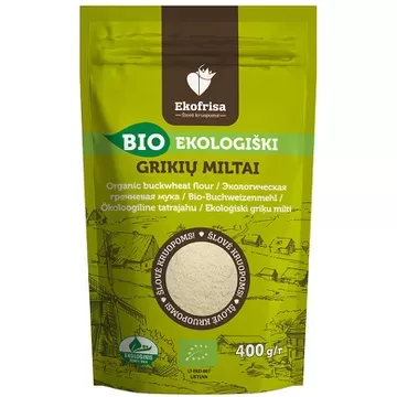 Bezglutēna griķu milti, ekoloģiski 400g