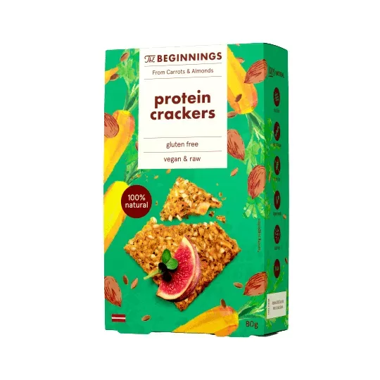 Olbaltumvielu krekeri 80g