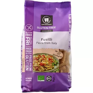 Безглютеновая рисовая паста FUSILLI, экологическая 250г