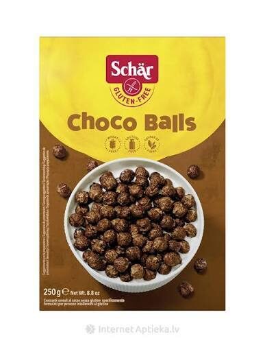 Schar Choco Balls gluten-free cereal with cocoa, 250g