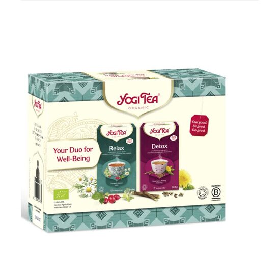 BIO YOGI TEA gift set Relax and Detox