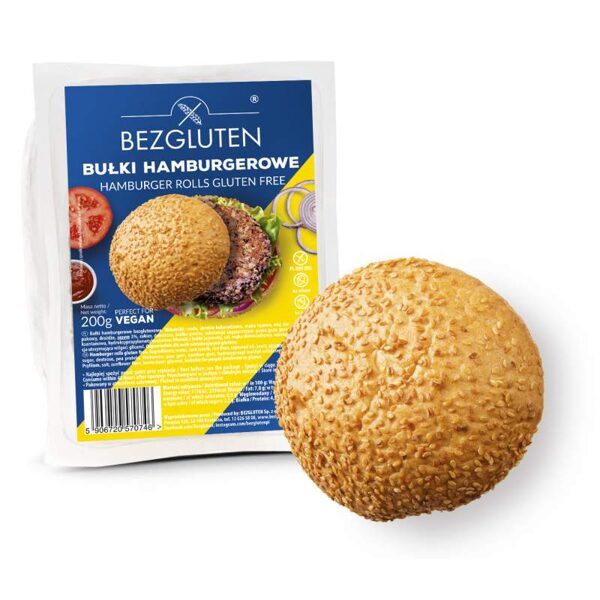 Bezglutēna hamburgeru maizites, 200 g, 3 gab.