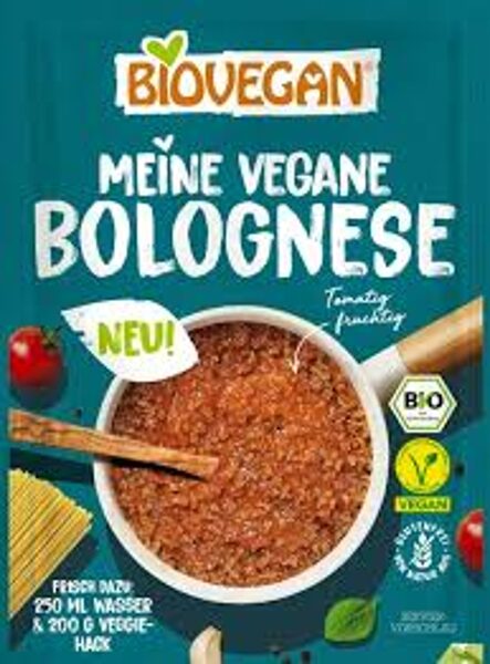 Gluten-free vegan Bolognese sauce mix BIOVEGAN, 28g 