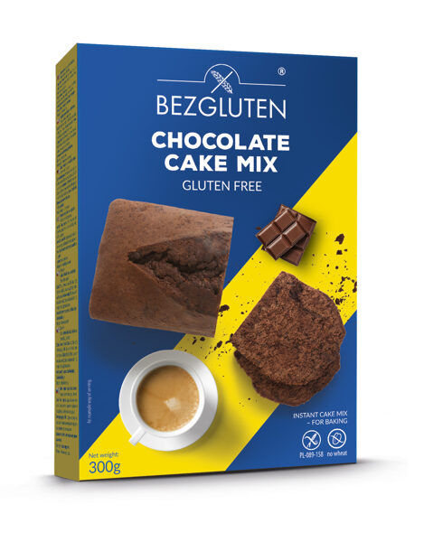 Bezglutēna šokolādes keksa maisījums  (cepšanai), 300 g.