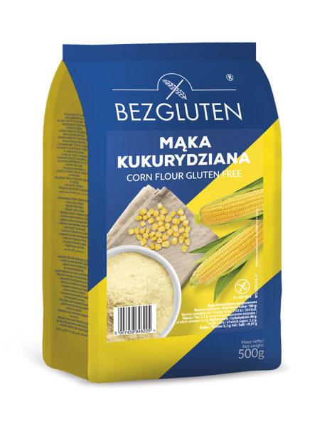 Bezglutēna kukurūzas milti, 500g