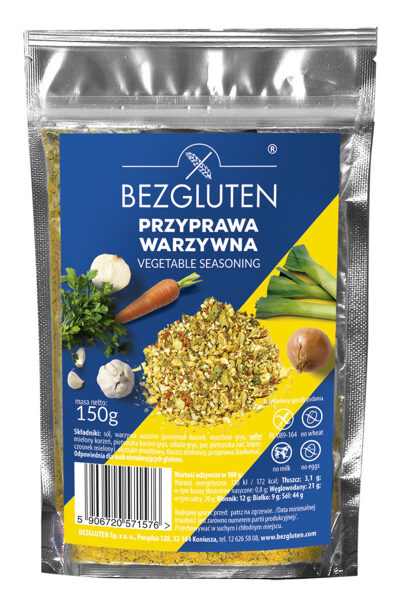 Овощная приправа без глютена, 150 г.
