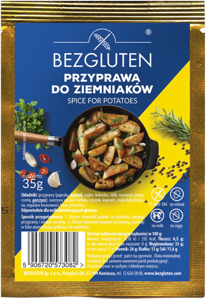 Gluten free spices for potatoes, 35 g.