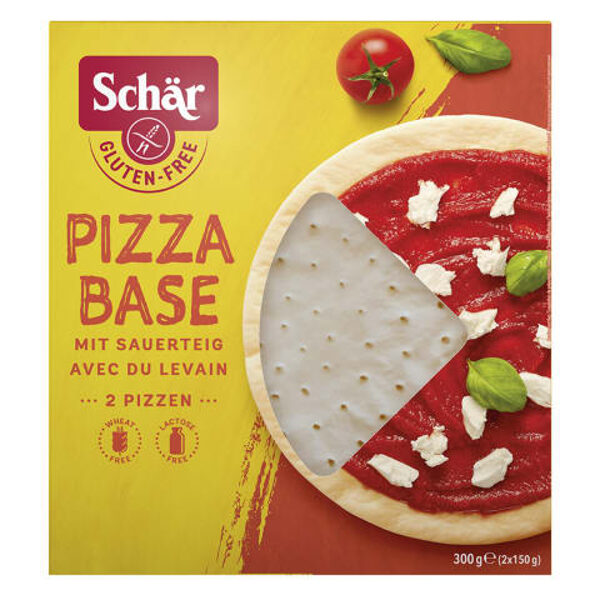 Schär Pizza gluten-free pizza base, 300g (2x150g)