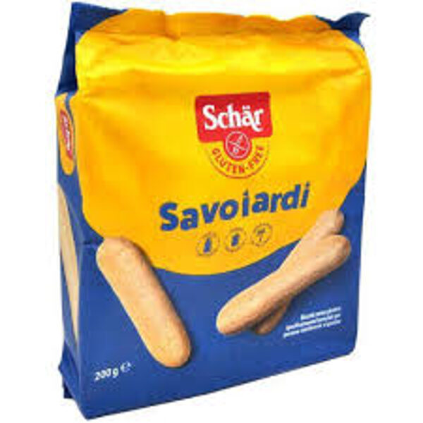 НОВИНКА! Schär Savoiardi безглютеновое печенье «дамские пальчики», 200 г