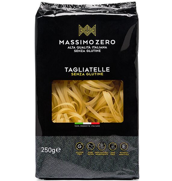 NEW! Gluten-free pasta MASSIMO ZERO Tagliatelle, 250 g.