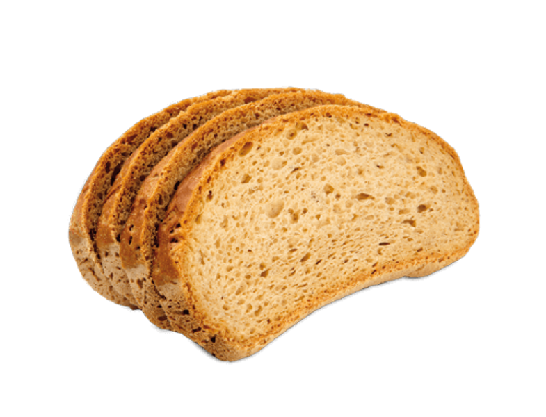 Bezglutēna tradicionālā maize, 160 g (4 x 40 g).