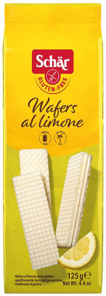 Gluten-free Schär Wafers Al Limone gluten-free lemon wafers, 125 g