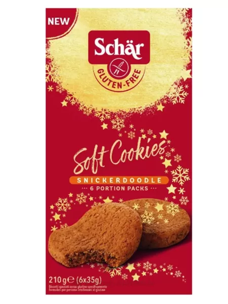 Schär Soft Cookies X-mas ar kanēli, 210g