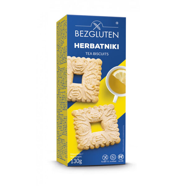 Bezglutēna tējas cepumi, 130 g