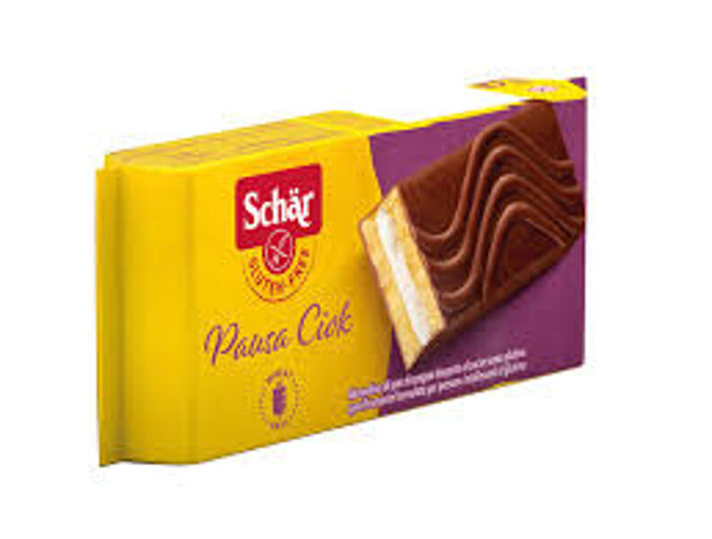 Schär Pausa Ciok шоколадные пирожные без глютена, 350 г (10x35 г)