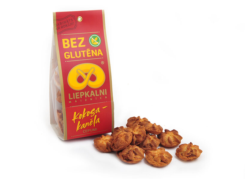 Gluten free coconut-cinnamon biscuits 120 g