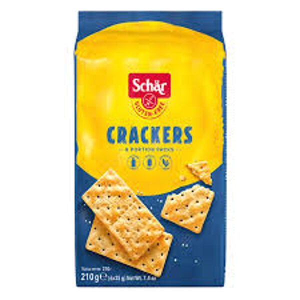 Schar Crackers bezglutēna krekeri, 210g (6x35g)