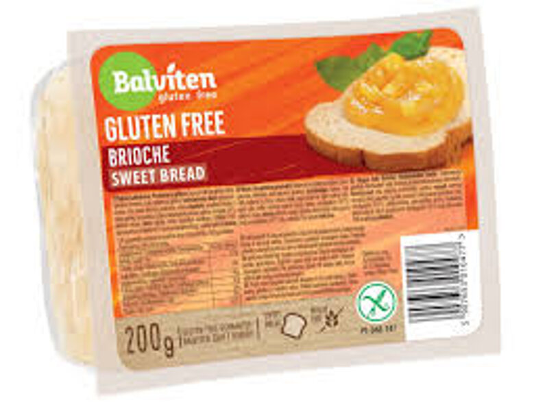 Brioche sweet bread BALVITEN gluten-free, 200g