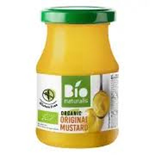 Gluten-free light mustard sauce Bionaturalis, 190g