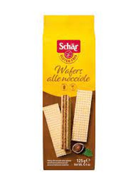 NEW! Schär Wafers Alle Nocciole gluten-free wafers with hazelnut cream, 125 g